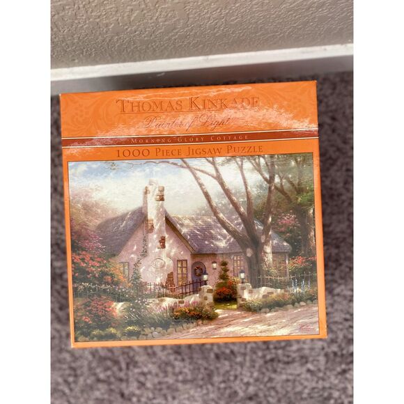 NEW CEACO Thomas Kinkade 3 Puzzle Bundle 1000 Pieces Jigsaw Puzzle Sealed - Picture 2 of 3